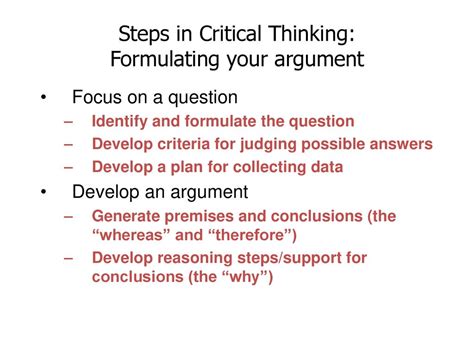 how to identify conclusion in critical reasoning