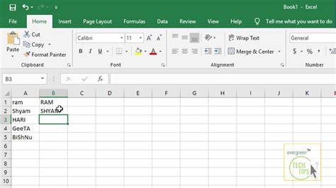 how to identify small letter in excel