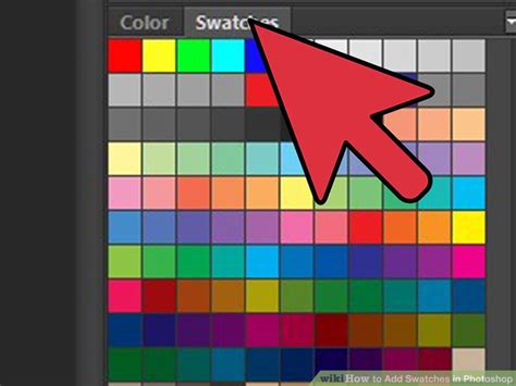 how to import a swatch in photoshop