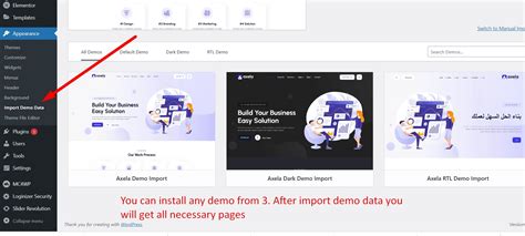 how to import a theme in wordpress