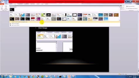 how to import a theme into powerpoint