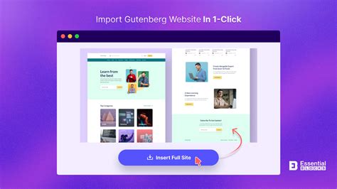 how to import a website template into wordpress