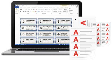 how to import avery template into word