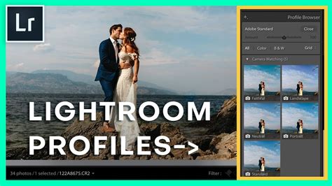 how to import camera profiles in lightroom