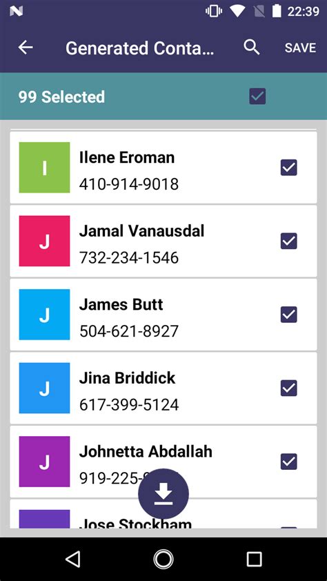how to import contacts from vcf file in android