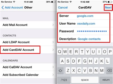 how to import contacts into iphone from android