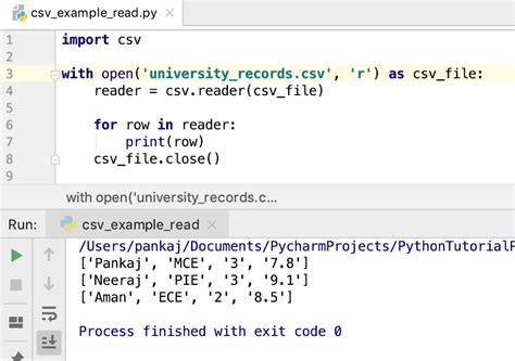 how to import csv file in python using pandas