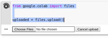 how to import csv in google colab