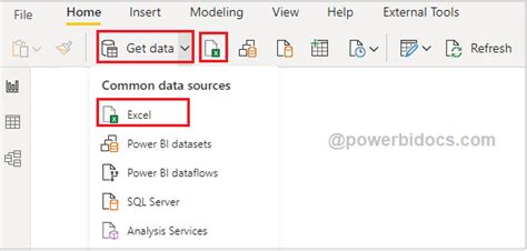 how to import data from excel into power bi