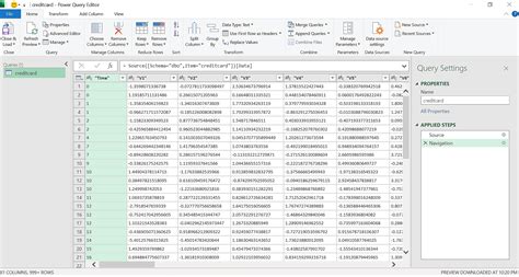 how to import data from excel to power query