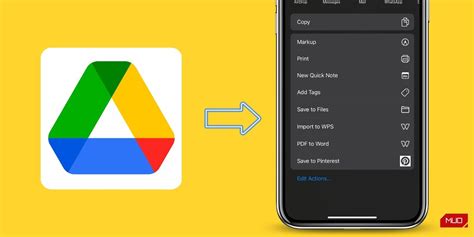 how to import data from google drive to iphone