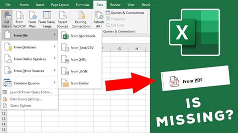 how to import excel data to pdf form