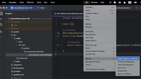 how to import git repository in intellij