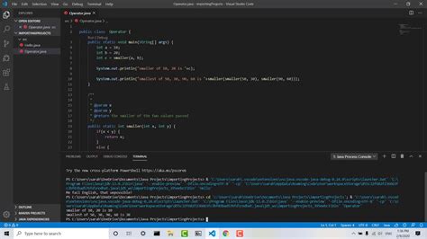 how to import project in visual studio code