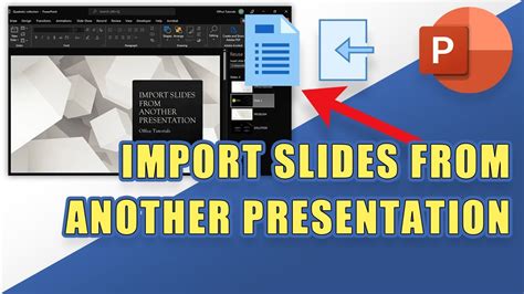 how to import templates in powerpoint