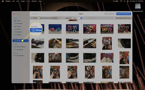 how to import videos from iphone to macbook
