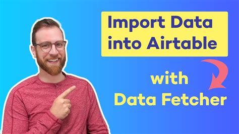 how to import youtube data