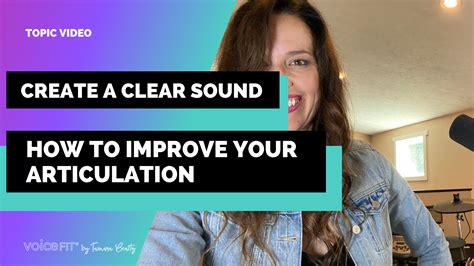 how to improve articulation in singing