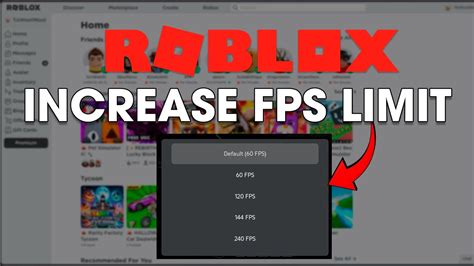 how to improve fps for roblox