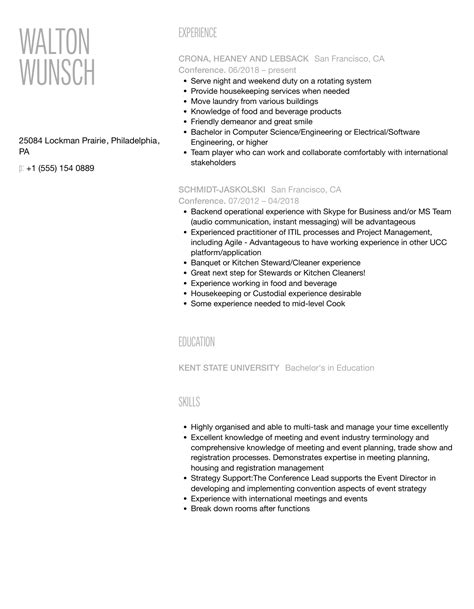 how to include conference in resume
