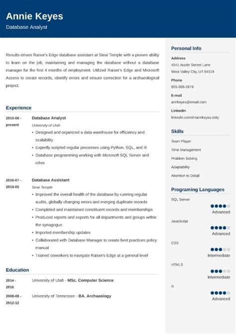how to include programming languages on resume