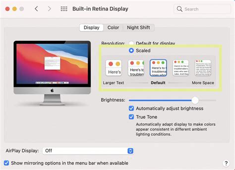 how to increase font in macbook notes