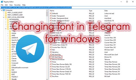 how to increase font size in telegram on pc