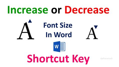 how to increase font size in word in phone
