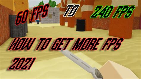 how to increase fps for roblox