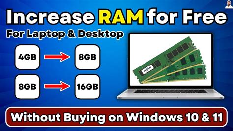 how to increase memory in windows 10