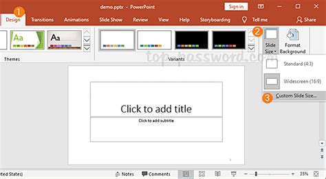 how to increase size of slide number in powerpoint