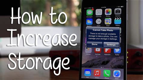 how to increase storage space in phone
