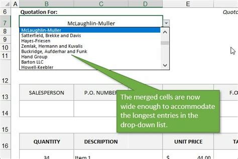 how to increase text size in drop down menu excel