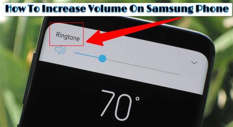 how to increase volume on samsung phone