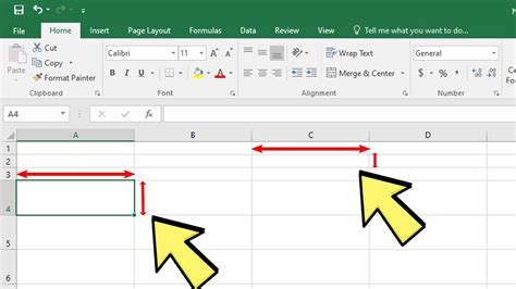 how to increase width of cell in excel shortcut key
