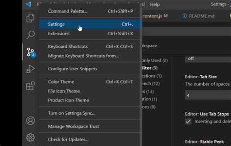 how to indent code in visual studio shortcut