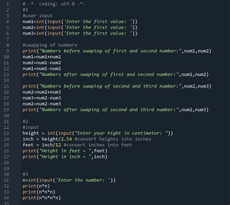 how to input three numbers in python