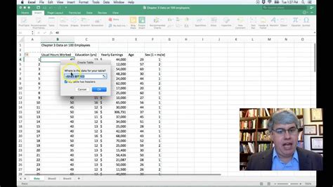 how to insert a column in excel on macbook air