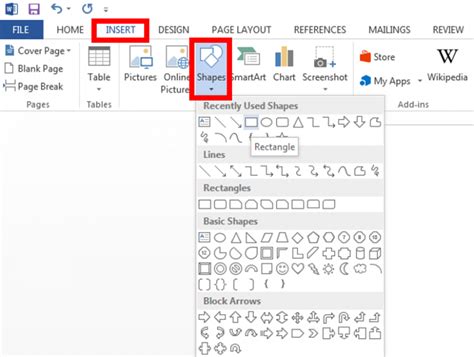 how to insert a guideline in word