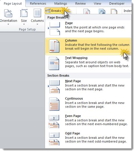 how to insert a table in word without moving the text