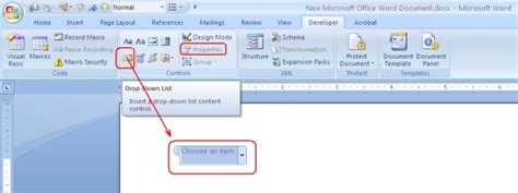 how to insert a text field box in word