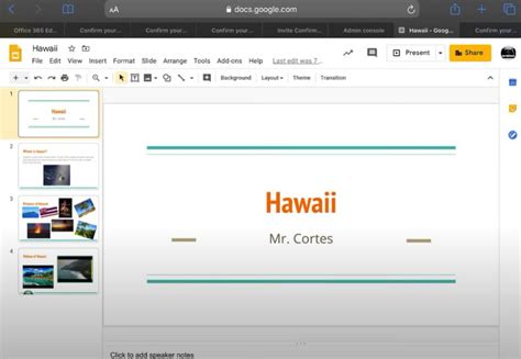 how to insert a video into google slides on ipad