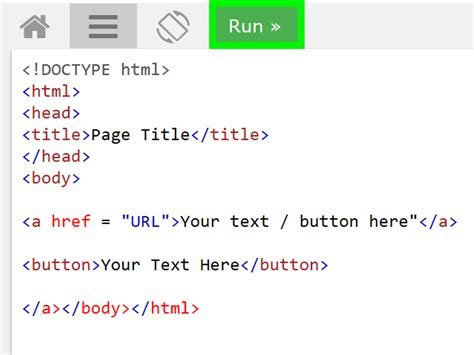 how to insert a website in html