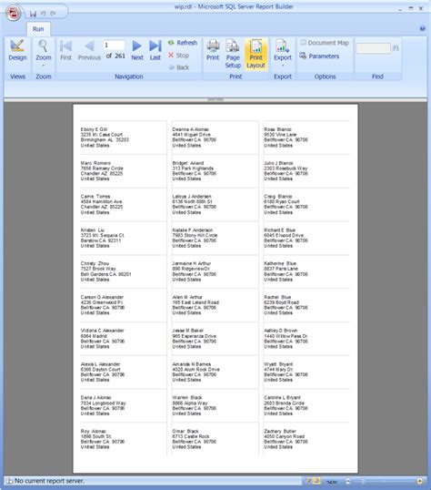 how to insert address labels in word