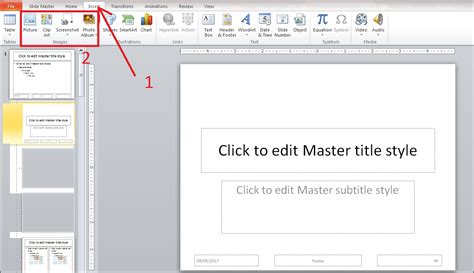 how to insert background image in ppt
