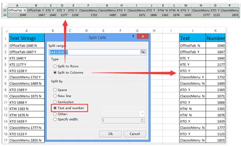 how to insert between text in excel