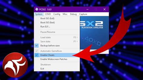 how to insert cheats in pcsx2