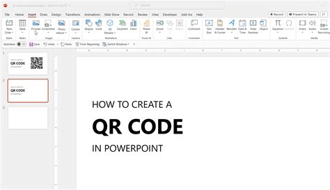 how to insert code in powerpoint