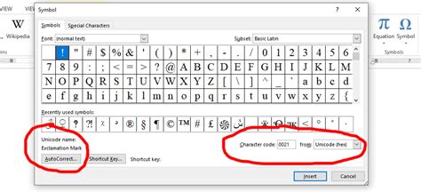 how to insert code symbol in word