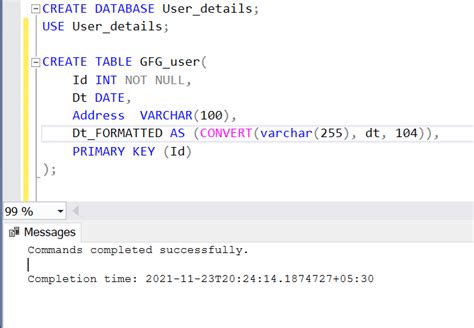 how to insert date datatype in sql